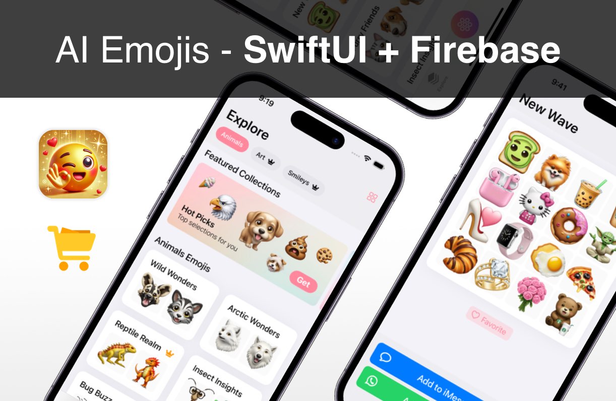 AI Emojis iOS app template