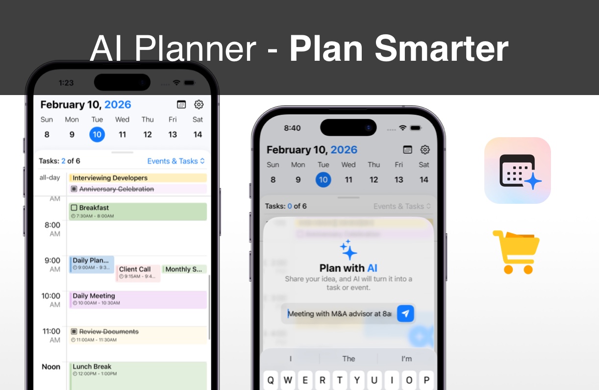 AI Planner iOS app template