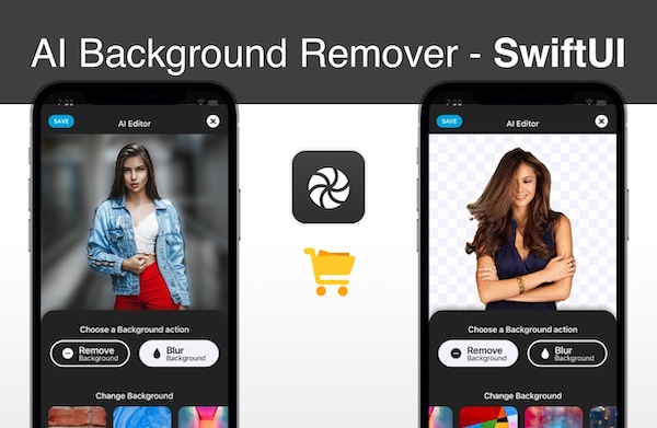 AI Background iOS app template