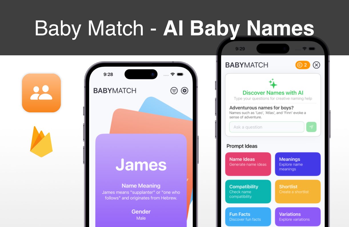 Baby Match iOS app template