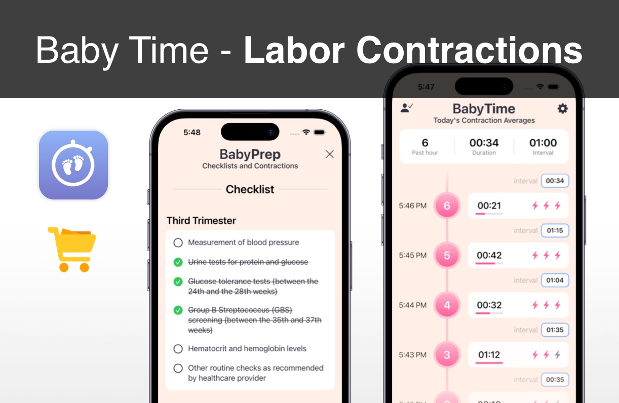 Baby Time iOS app template
