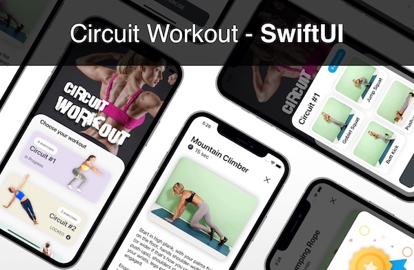 Circuit Workout iOS app template