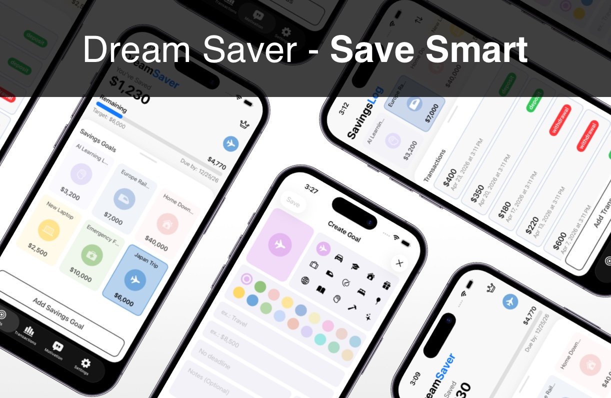 Dream Saver iOS app template