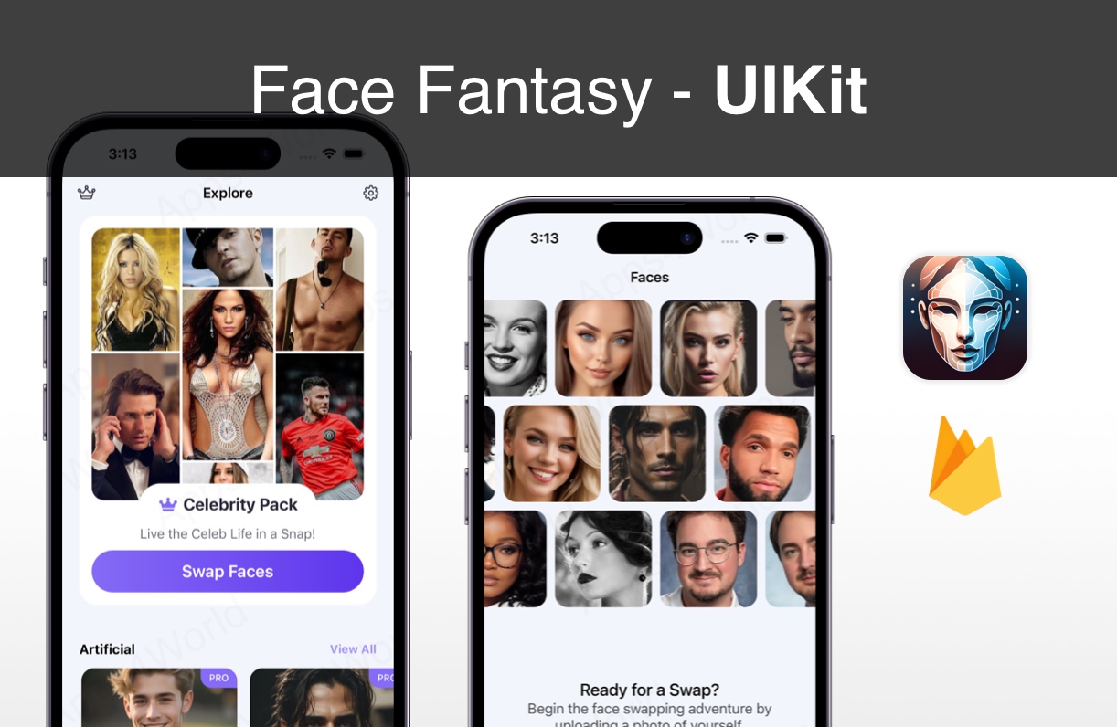 Face Fantasy iOS app template