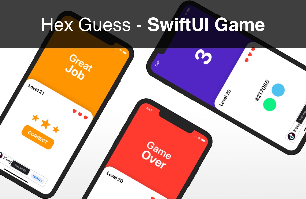 Hex Game iOS app template