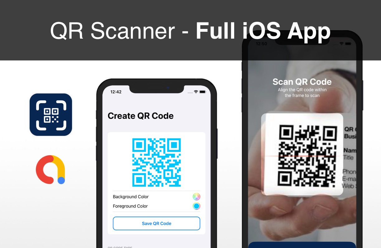 QR Scanner iOS app template