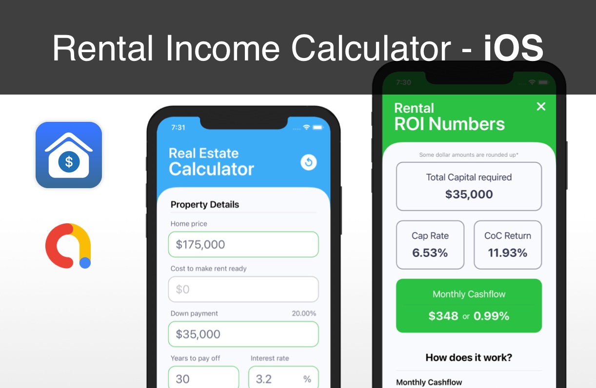 Rental Calculator iOS app template