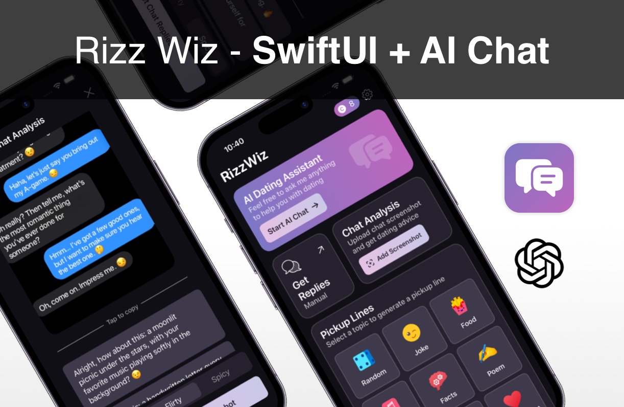 Rizz Wiz iOS app template