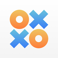 TicTacToe iOS app icon - built from the Tic Tac Toe template