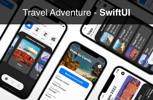 Travel Adventure iOS app template