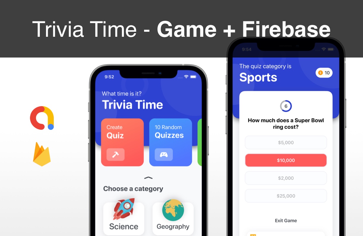 Trivia Time iOS app template
