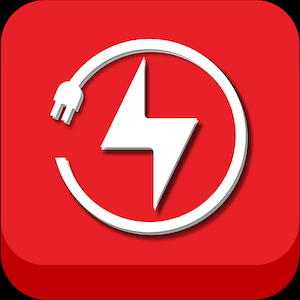 Tesla Chargers iOS app icon - built from the Tesla Chargers template