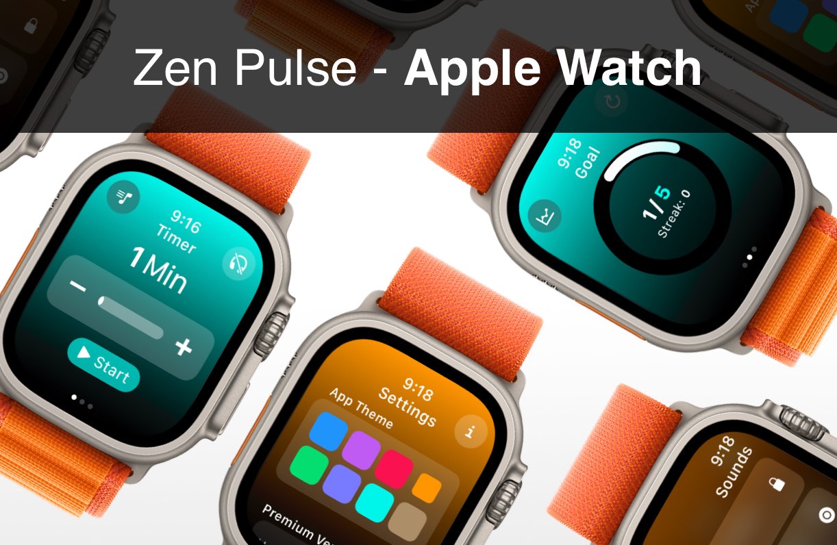 Zen Pulse iOS app template